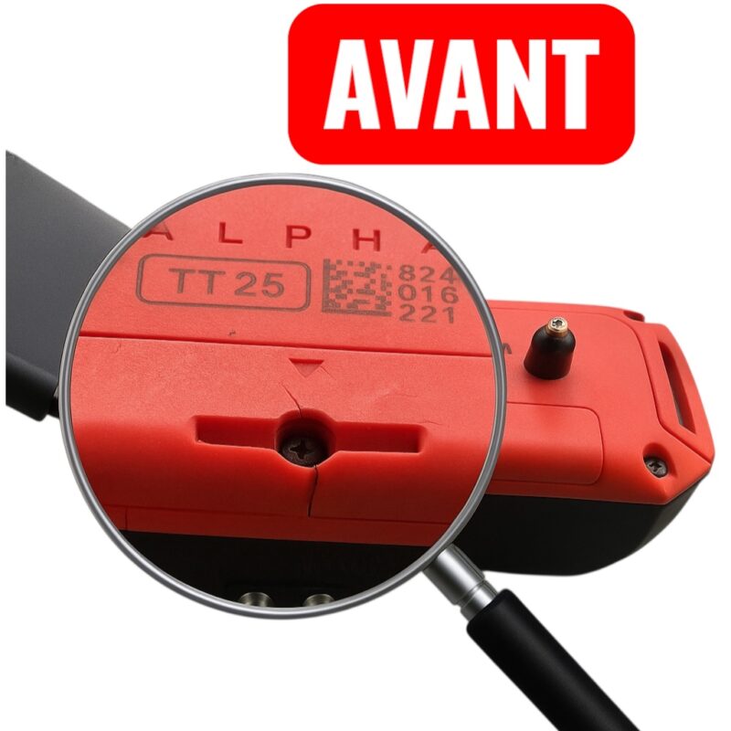 Capot cache antenne tt20/tt25